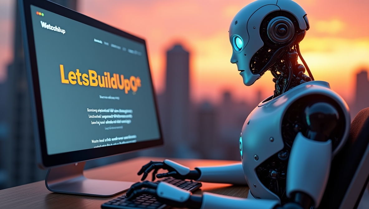 start writing on letsbuildup blog