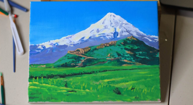 who painted the image above