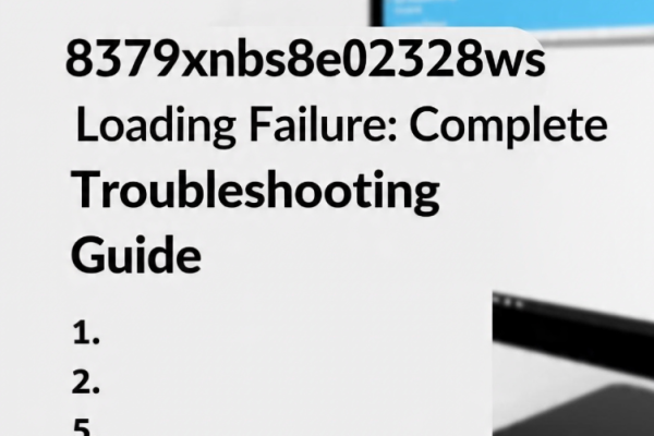 8379xnbs8e02328ws Loading Failure