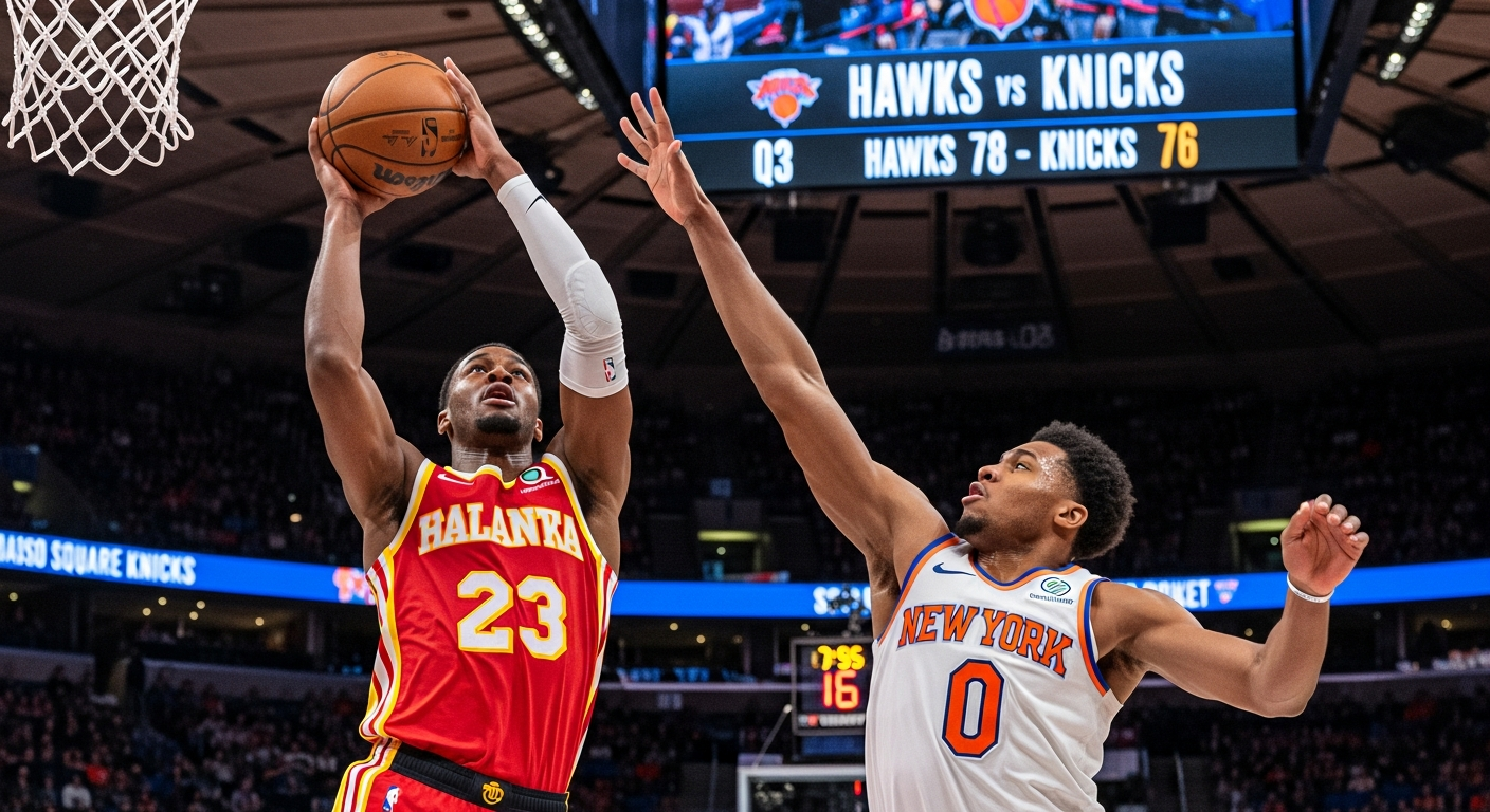 hawks vs knicks