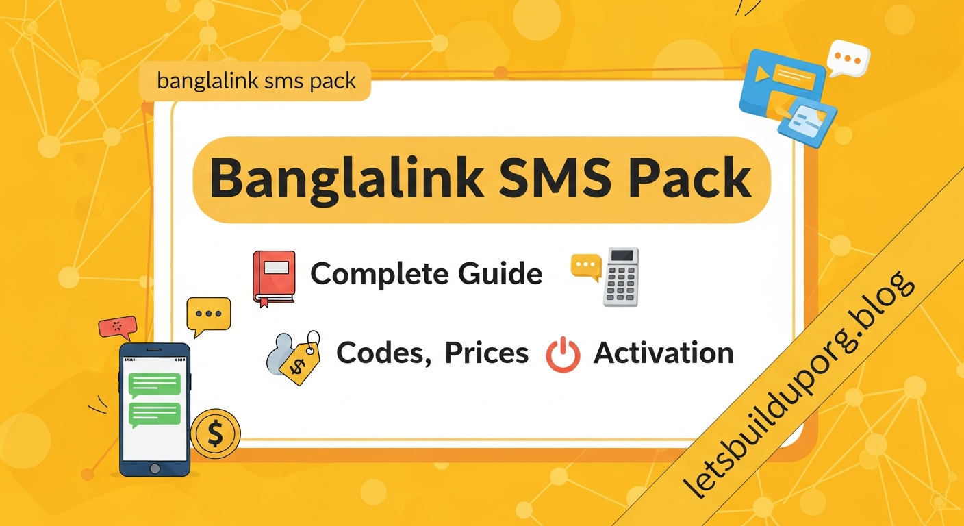 banglalink sms pack