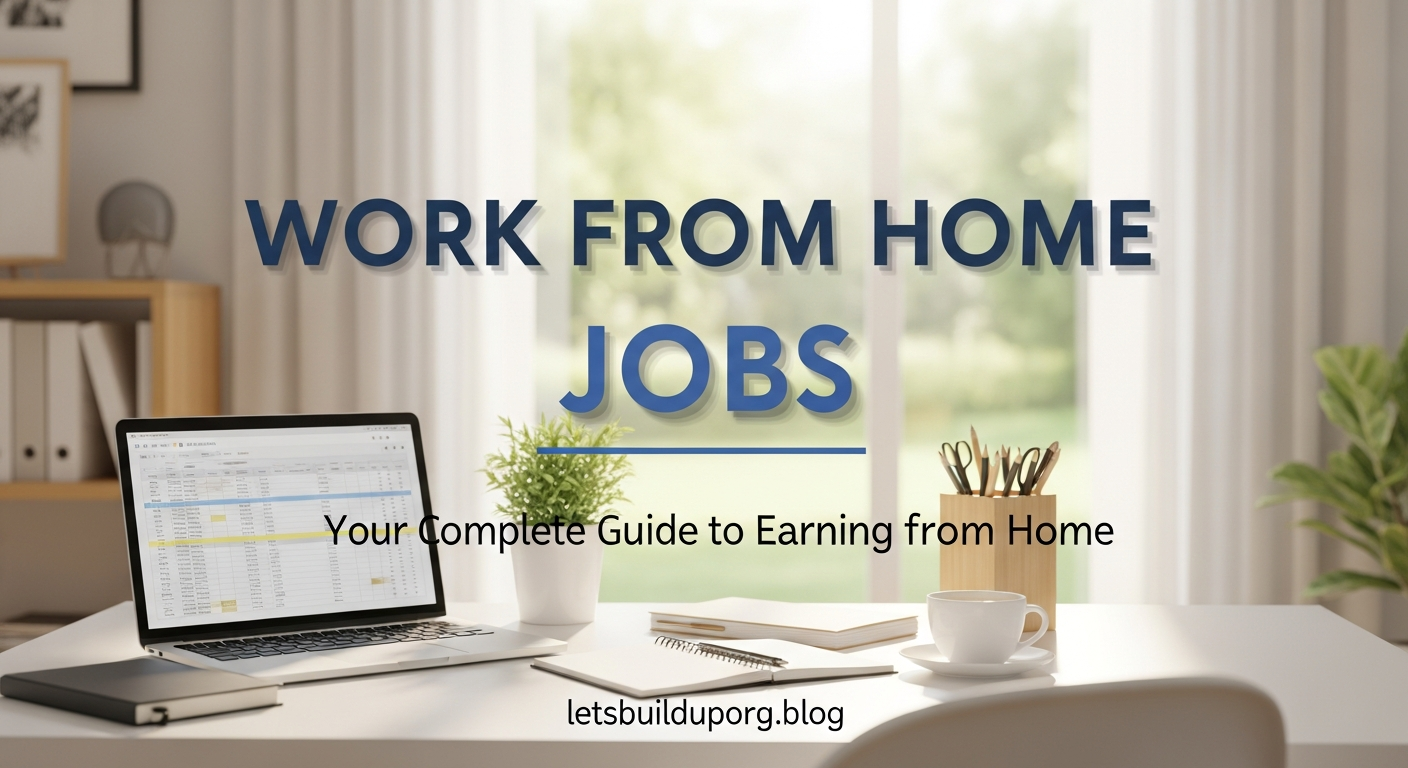 work from home jobs