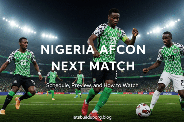 nigeria afcon next match