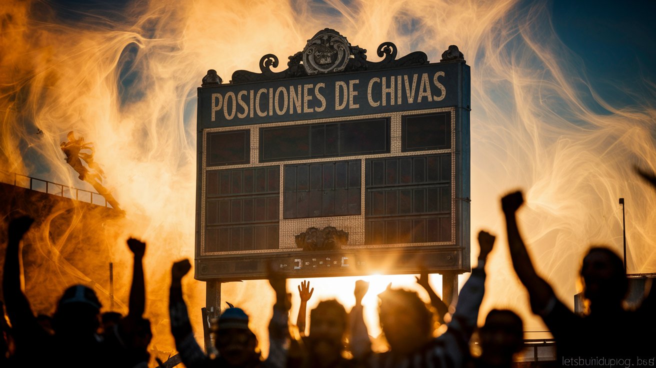 posiciones de chivas