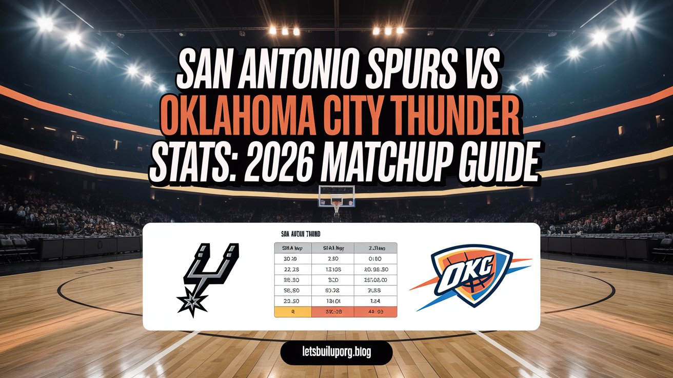 san antonio spurs vs oklahoma city thunder stats