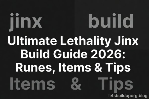 jinx build