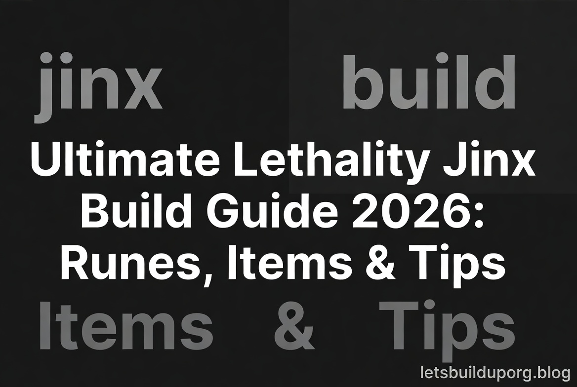 jinx build